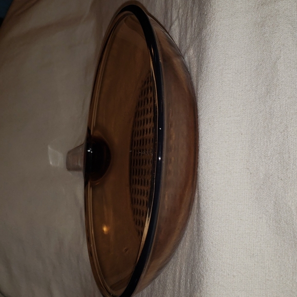 Corning Visions ware 10" Amber Skillet - Picture 3 of 7